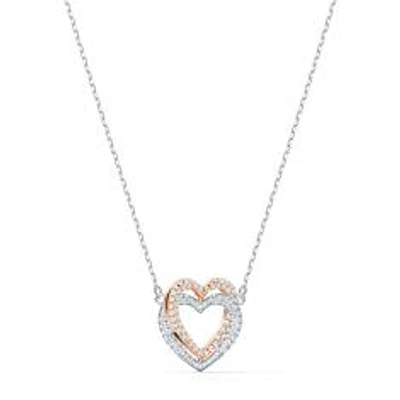 Swarovski Crystal Infinity Heart Necklace