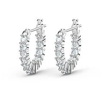 Swarovski Crystal Vittore Mini Hoop Earrings