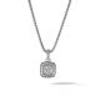 David Yurman Petite Albion Pendant Necklace with Pave Diamonds