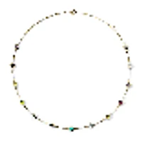 IPPOLITA 13-Stone Station Necklace in Yellow Gold - LOLLIPOP