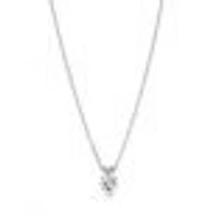 Pandora Double Heart Pendant Sparkling Collier Necklace