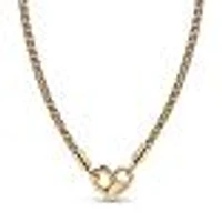 Pandora Moments Studded Chain Necklace | Gold-Plated