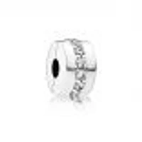 Pandora Shining Path Clip, Clear Cubic Zirconia