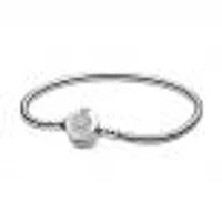 Pandora Sparkling Crown O Snake Chain Bracelet