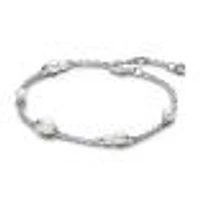 Pandora Treated Freshwater Cultured Pearl Station Chain Bracelet