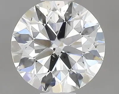 0.51 Carat Round Shape Earth Grown Diamond G Color SI1 Clarity Excellent/Ideal Cut