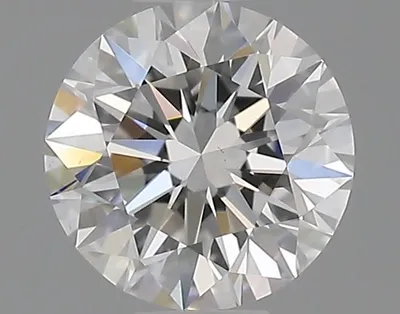 0.51 Carat Round Shape Earth Grown Diamond D Color VS1 Clarity Excellent/Ideal Cut