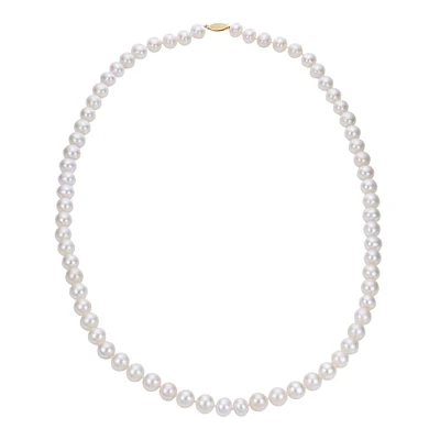 8-9mm Freshwater Cultured Pearl Strand Necklace, 24 Inches