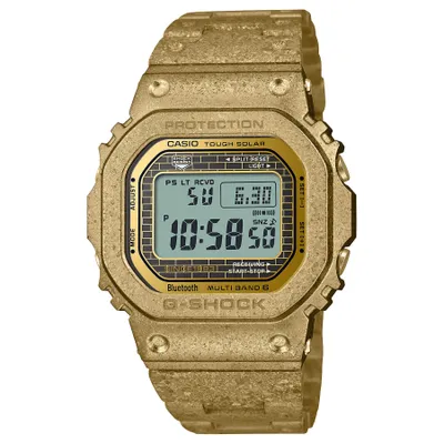 Casio G-Shock Full Metal 40th Anniversary Recrystallized Gold Ion-Plated Stainless Steel Limited Edition Watch | GMW-B5000PG-9