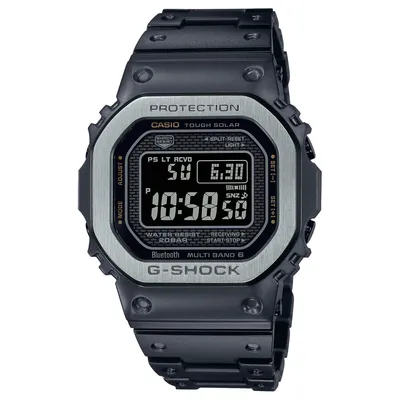 Casio G-Shock Matte Black Full Metal Digital Connected Watch | GMWB5000MB-1