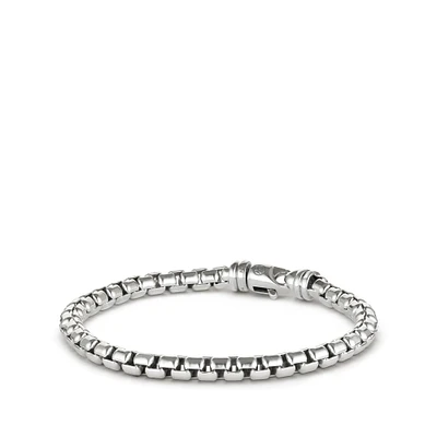 David Yurman Large Box Chain Bracelet, 5mm - 8inches