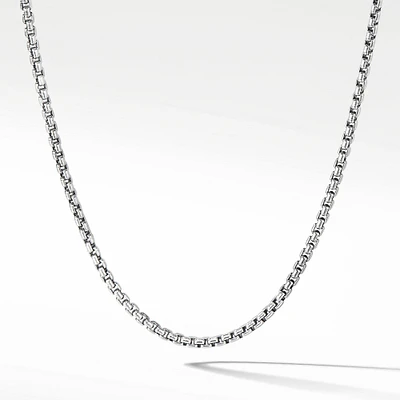 David Yurman Small Box Chain Necklace, 2.7mm