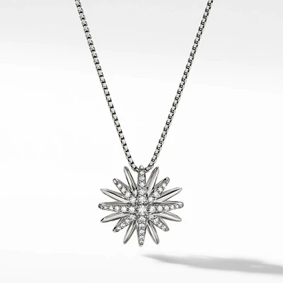 David Yurman Starburst Pendant with Diamonds