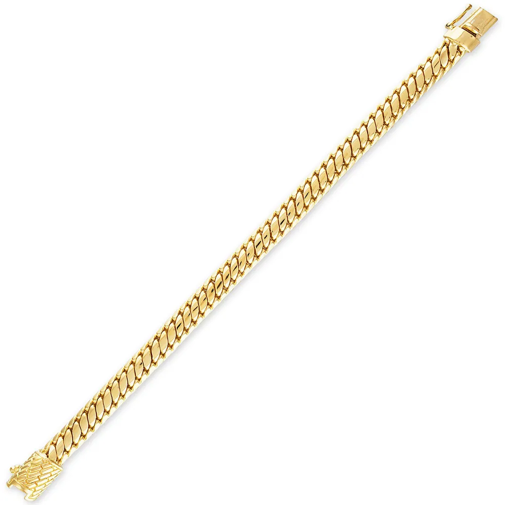 Esquire Men's Curb Link Chain Bracelet