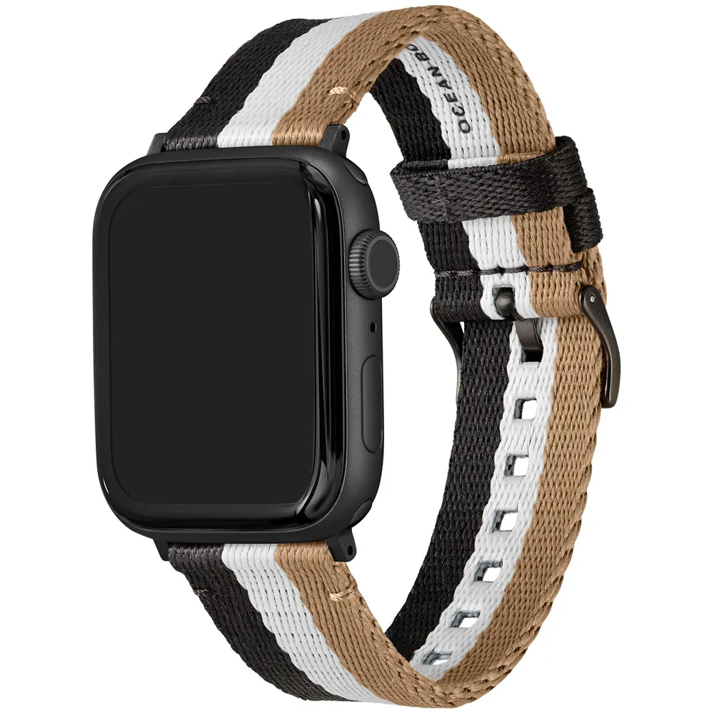 Hugo Boss Apple Watch Strap | Multicolor Ocean-Bound Plastic | 42mm & 44mm  | 1560044 | Bridge Street Town Centre