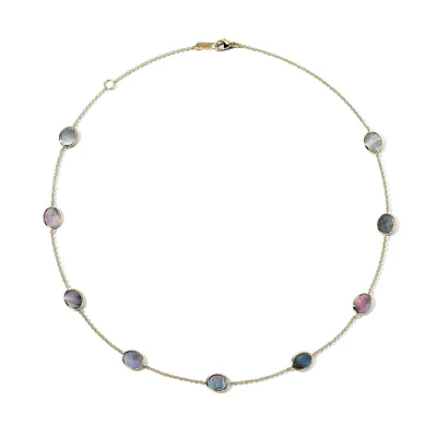 IPPOLITA Confetti Necklace in Yellow Gold - POLISHED ROCK CANDY