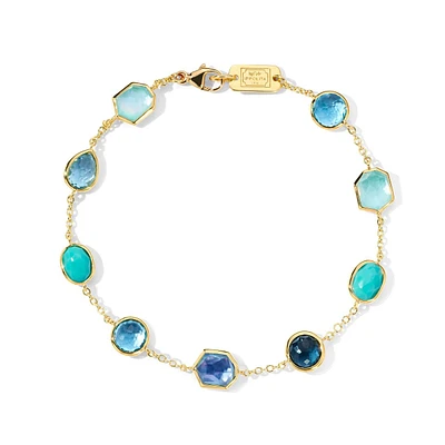 IPPOLITA Yellow Gold Confetti Bracelet in Waterfall - ROCK CANDY