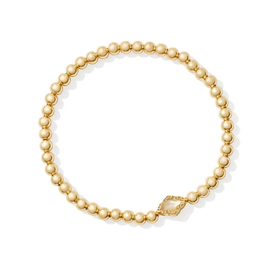 Kendra Scott Abbie Beaded Stretch Bracelet in Mother-of-Pearl