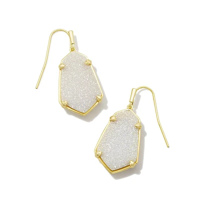 Kendra Scott Alexandria Drop Earrings in Iridescent Drusy