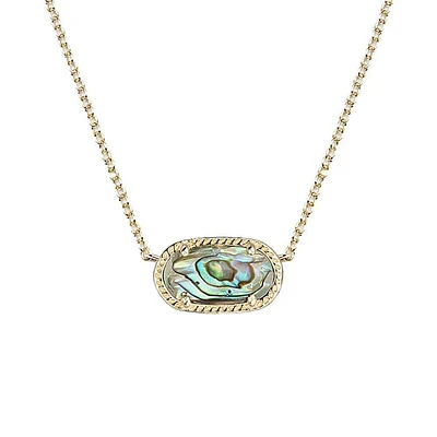 Kendra Scott Elisa Necklace in Abalone Shell