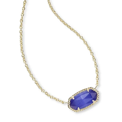 Kendra Scott Elisa Pendant Necklace in Cobalt