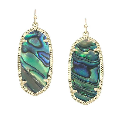 Kendra Scott Elle Earrings in Abalone Shell