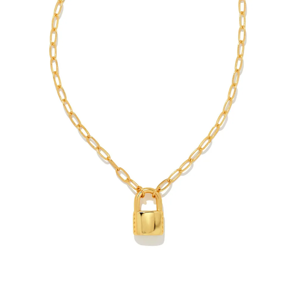  Kendra Scott Korinne Chain Necklace in 14k Gold-Plated