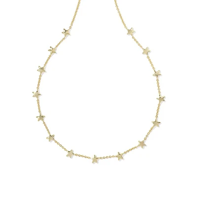 Kendra Scott Sierra Star Strand Necklace, Gold-Plated