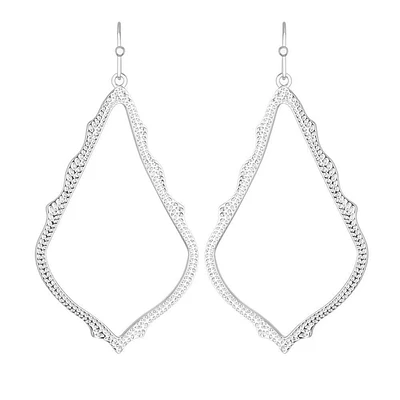 Kendra Scott Sophee Drop Earrings in Silver Tone