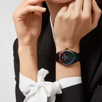 Ladies' Philipp Plein Queen Black Ion-Plated Watch | PWDAA0921