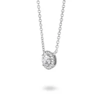 Lightbox 2ct. Round Lab Grown Diamond Solitaire Pendant Necklace