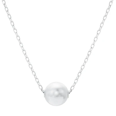 MIKIMOTO Akoya Cultured Pearl Pendant in White Gold