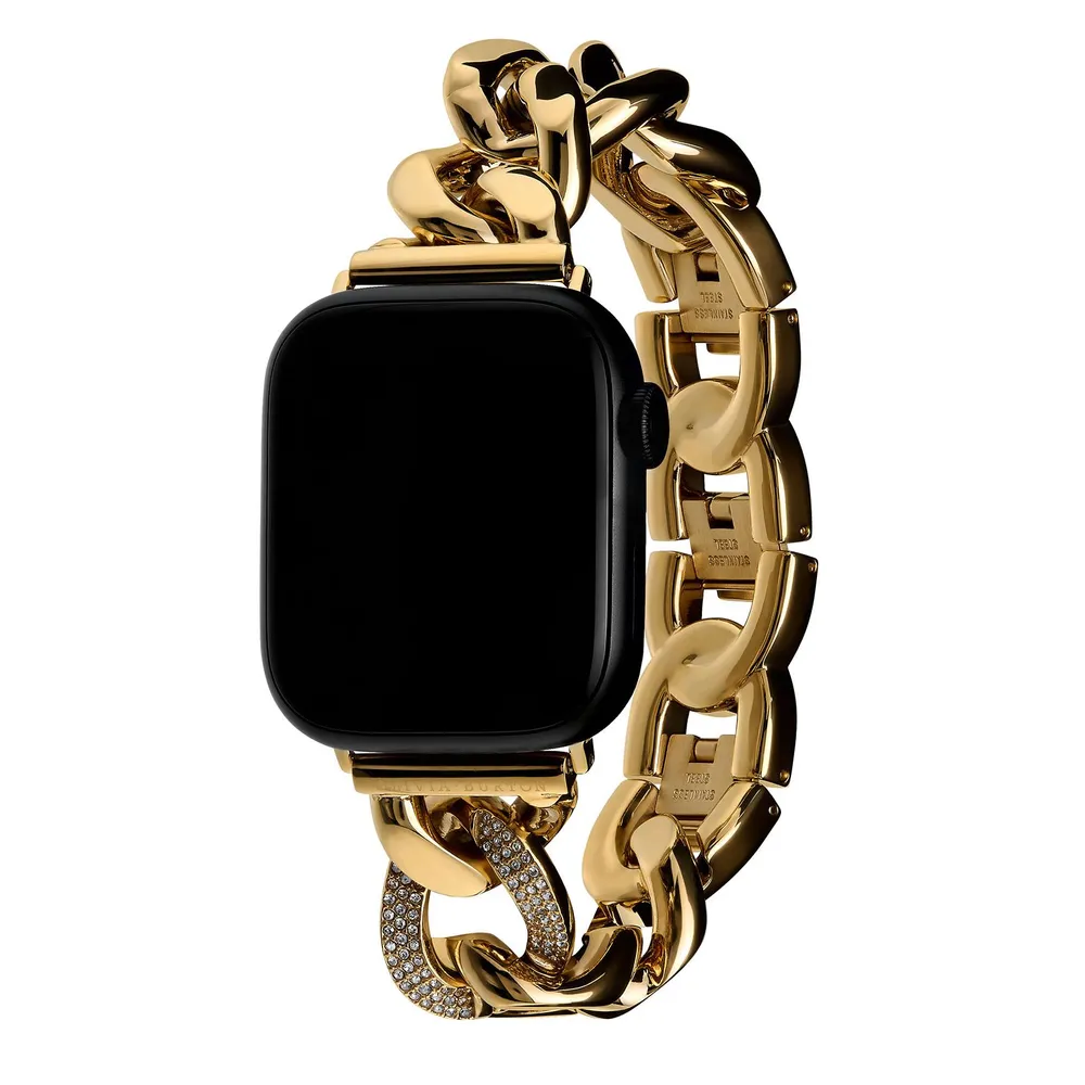 14K Gold Filled Chain Women Apple Watch Band 38mm 40mm 41mm 