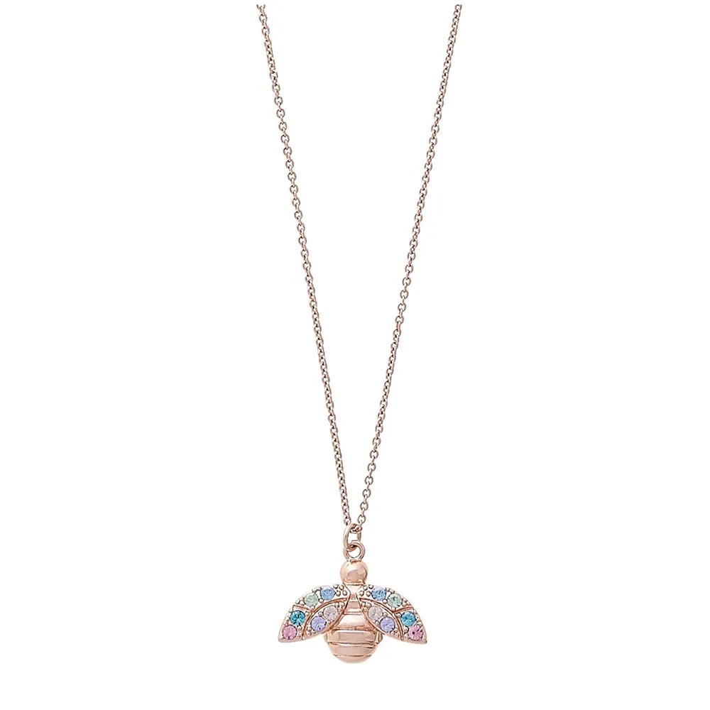 Buy Olivia Burton Jewellery Ladies Pink Classics Crystal Interlink Necklace  from Next Ireland | Olivia burton, Crystals, Classic