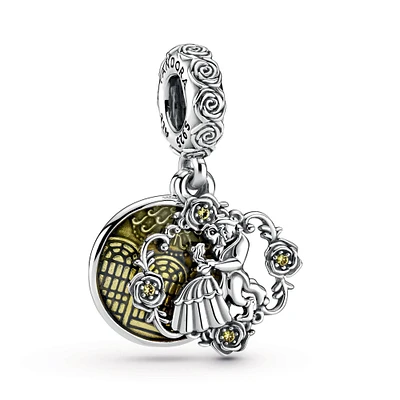 Pandora - Disney, Beauty and the Beast Dancing Dangle Charm