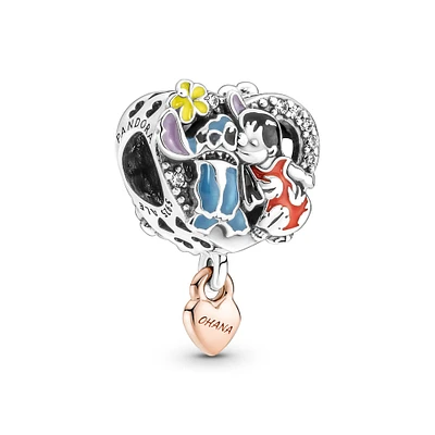 Pandora - Disney, Ohana Lilo & Stitch Inspired Charm