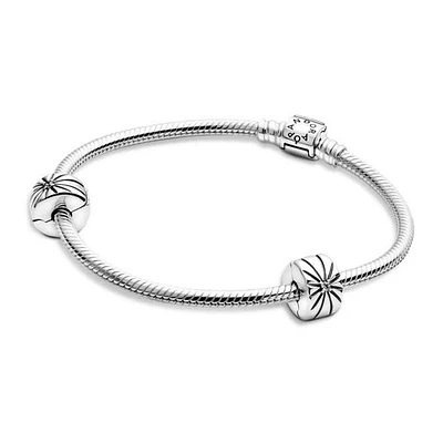 Pandora Barrel Clasp Iconic Bracelet Gift Set