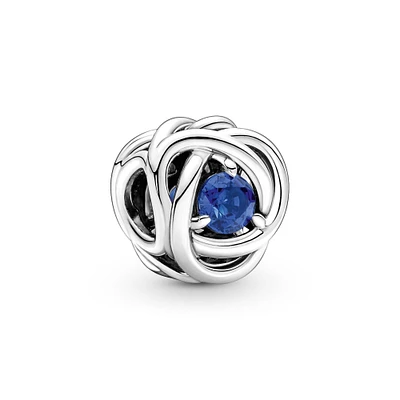 Pandora Blue Eternity Circle Charm