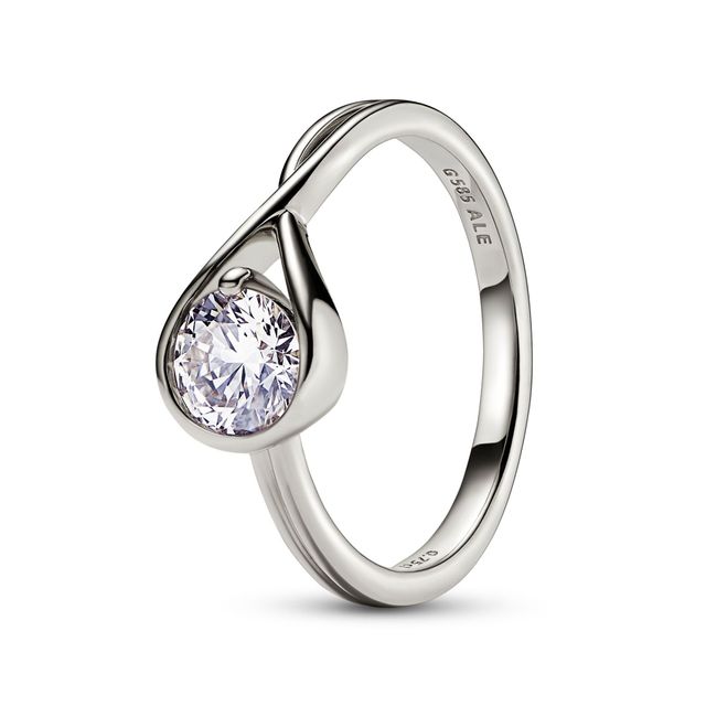 Pandora Brilliance 0.75ct Lab-Created Diamond Gold Ring