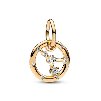 Pandora Cancer Zodiac Dangle Charm | Gold-Plated