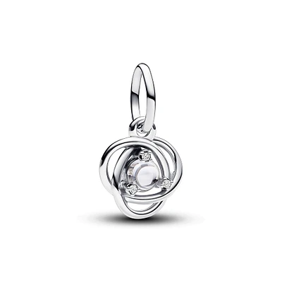 Pandora Clear Eternity Circle Dangle Charm