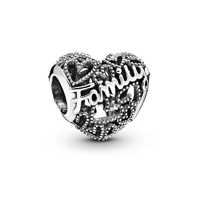 Pandora Family Heart Charm