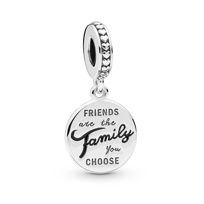 Pandora Friends Are Family Dangle Charm