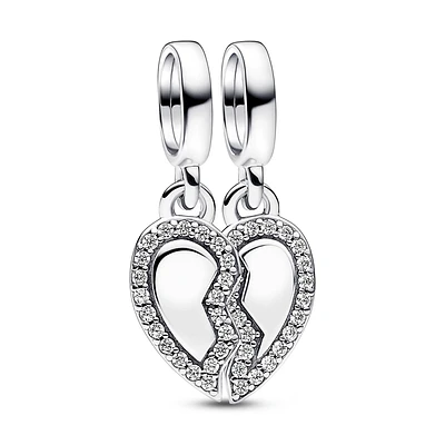 Pandora Friends Splitable Heart Dangle Charm