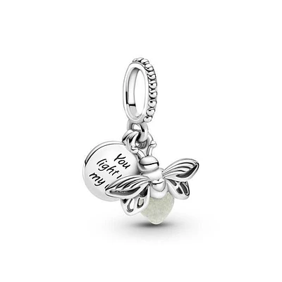 Pandora Glow-in-the-dark Firefly Dangle Charm