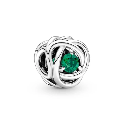 Pandora Green Eternity Circle Charm