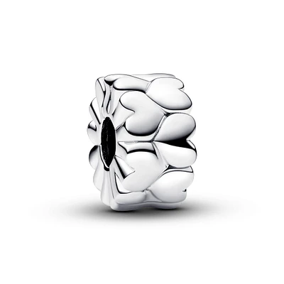 Pandora Heart Pattern Clip Charm