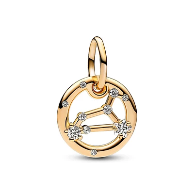 Pandora Leo Zodiac Dangle Charm | Gold-Plated