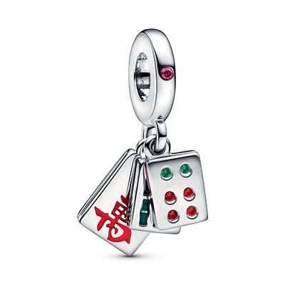 Pandora Mahjong Triple Dangle Charm