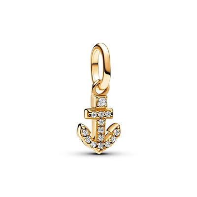 Pandora ME Anchor Gold-Plated Mini Dangle Charm